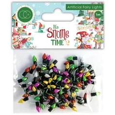   Craft Consortium Díszítőelem  - Artificial Fairy Lights Garland - It's Snome Time 2 (1 csomag)