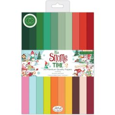   Craft Consortium Scrapbook alapkarton A4 - Paper Pad - It's Snome Time 2 (20 lap)