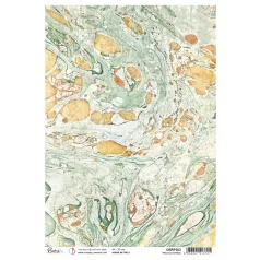  Ciao Bella Rizspapír A4 - Precious marble - Reign of Grace - Rice Paper (1 ív)