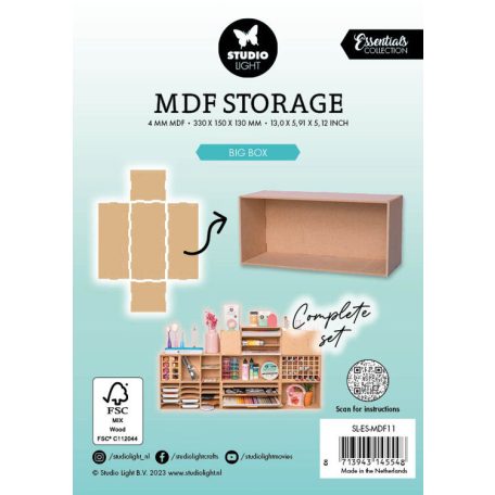 StudioLight Tároló / Rendszerező - Storage Big Box - Storage Boxes (1 db)