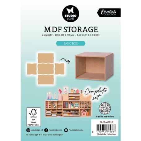 StudioLight Tároló / Rendszerező - Storage Basic Box - Storage Boxes (1 db)