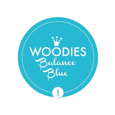 Colop Tintapárna  - Balance Blue (1) - Woodies Stamp Pads (1 db)