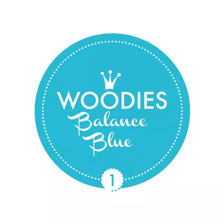Colop Tintapárna  - Balance Blue (1) - Woodies Stamp Pads (1 db)