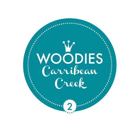 Colop Tintapárna Carribean Creek (2) - Woodies Stamp Pads (1 db)