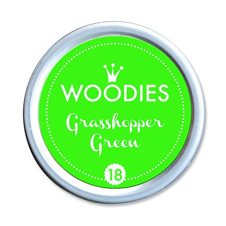 Colop Tintapárna  - Grasshopper Green (18) NEON - Woodies Stamp Pads (1 db)