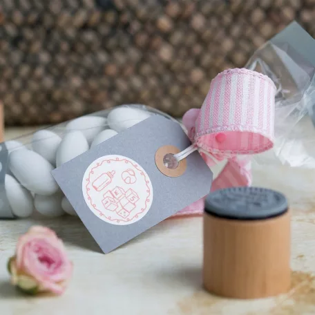 Colop Gumibélyegző  - Cube - Woodies Rubber Stamp (1 db)