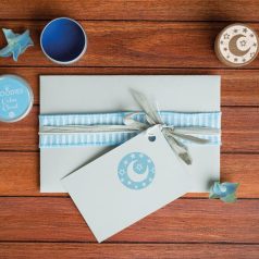   Colop Gumibélyegző  - Moon and stars - Woodies Rubber Stamp (1 db)