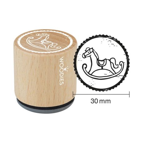 Colop Gumibélyegző  - Rocking horse - Woodies Rubber Stamp (1 db)