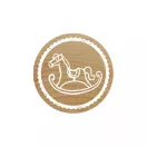 Colop Gumibélyegző  - Rocking horse - Woodies Rubber Stamp (1 db)