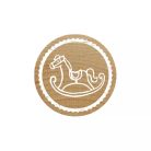 Colop Gumibélyegző  - Rocking horse - Woodies Rubber Stamp (1 db)