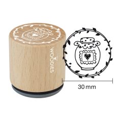   Colop Gumibélyegző  - Jar of jam - Woodies Rubber Stamp (1 db)