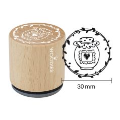   Colop Gumibélyegző  - Jar of jam - Woodies Rubber Stamp (1 db)