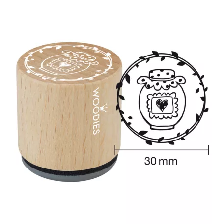 Colop Gumibélyegző  - Jar of jam - Woodies Rubber Stamp (1 db)