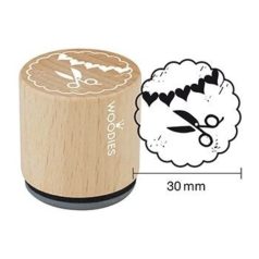   Colop Gumibélyegző  - Scissors - Woodies Rubber Stamp (1 db)