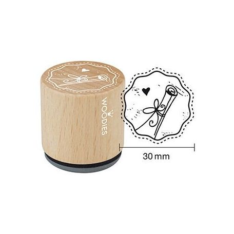 Colop Gumibélyegző  - Scroll - Woodies Rubber Stamp (1 db)