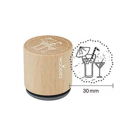 Colop Gumibélyegző  - Cocktails - Woodies Rubber Stamp (1 db)