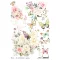 Ciao Bella Rizspapír A4 - Flourish surround - Blooming - Rice Paper (1 ív)
