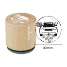 Colop Gumibélyegző  - Car with tins - Woodies Rubber Stamp (1 db)