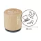 Colop Gumibélyegző  - Cylinder - dove - wedding shoe - Woodies Rubber Stamp (1 db)