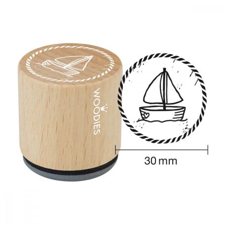 Colop Gumibélyegző  - Sailboat - Woodies Rubber Stamp (1 db)
