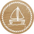 Colop Gumibélyegző  - Sailboat - Woodies Rubber Stamp (1 db)