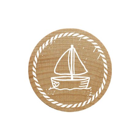 Colop Gumibélyegző  - Sailboat - Woodies Rubber Stamp (1 db)
