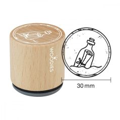   Colop Gumibélyegző  - Message in a bottle - Woodies Rubber Stamp (1 db)