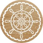 Colop Gumibélyegző  - Steering wheel - Woodies Rubber Stamp (1 db)
