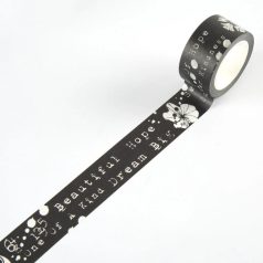   Dekorációs ragasztószalag 25 mm, Night Shade / Washi Tape (1 db)