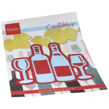 Marianne Design Vágósablon - Wine tasting - Creatable (1 csomag)