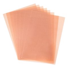   SIZZIX zsugorfólia 666077 - Rose Gold - Metallic Shrink Plastic (8 ív)