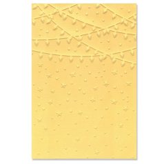   SIZZIX domborító mappa 666471 - Stars and Lights - Multi-Level Textured Embossing Folder (1 csomag)