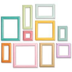   SIZZIX vágósablon 666461 - Dimensional Multi-Frames - Thinlits Die Set  (1 csomag)