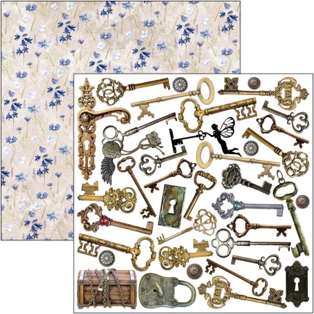 Ciao Bella Kivágóív készlet 6" (15 cm) - Enchanted Land - Fussy Cut Pad (24 lap)