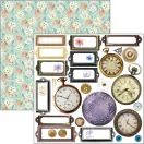 Ciao Bella Kivágóív készlet 6" (15 cm) - Enchanted Land - Fussy Cut Pad (24 lap)