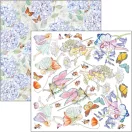 Ciao Bella Kivágóív készlet 6" (15 cm) - Enchanted Land - Fussy Cut Pad (24 lap)