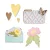 SIZZIX vágósablon 666474 - Envelope Folder & Flowers  - Thinlits Die Set  (1 csomag)