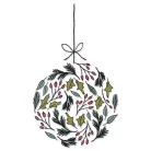 SIZZIX szilikonbélyegző 666325 - Leafy Ornament  - Layered Stamps (1 csomag)