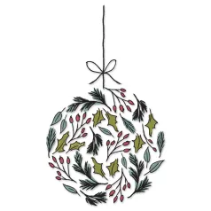   SIZZIX szilikonbélyegző 666325 - Leafy Ornament  - Layered Stamps (1 csomag)
