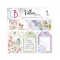 Ciao Bella Vellum kivágóív készlet 6" (15 cm) - Enchanted Land - Vellum Fussy Cut (6 lap)