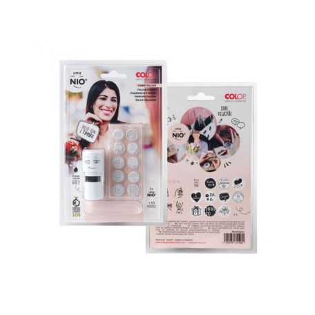 Colop Önfestékező gumibélyegző készlet - Timbri Italiani Set - Little NIO (1 csomag)