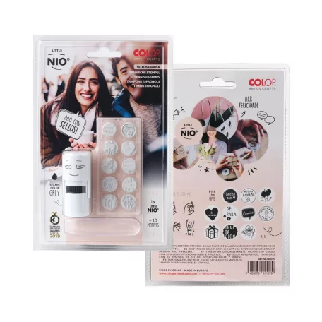 Colop Önfestékező gumibélyegző készlet - Sellos Espana Set - Little NIO (1 csomag)