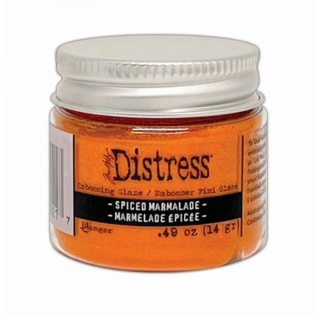 Ranger Distress embossing glaze - Spiced Marmalade - Fényes átlátszó domborítópor - Tim Holtz (1 db)