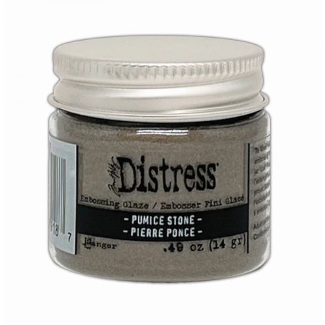 Ranger Distress embossing glaze - Pumice Stone - Fényes átlátszó domborítópor - Tim Holtz (1 db)