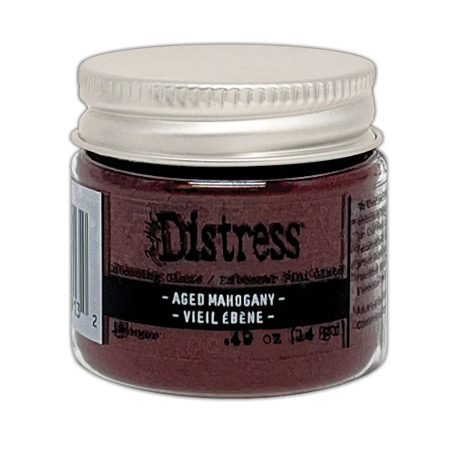 Ranger Distress embossing glaze - Aged Mahogany - Fényes átlátszó domborítópor - Tim Holtz (1 db)