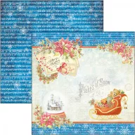   Ciao Bella Scrapbook papírkészlet 12" (30 cm) - Dear Santa - Paper Pad (12 lap)