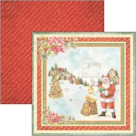   Ciao Bella Scrapbook papírkészlet 12" (30 cm) - Dear Santa - Paper Pad (12 lap)