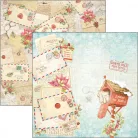 Ciao Bella Scrapbook papírkészlet 12" (30 cm) - Dear Santa - Paper Pad (12 lap)