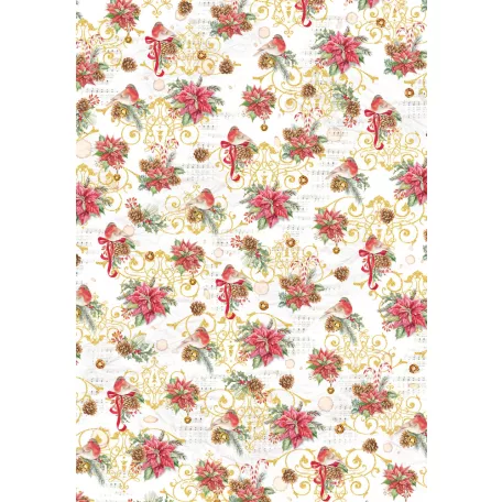 Ciao Bella Vellum papírkészlet A4 - Dear Santa - Vellum Paper Patterns (1 csomag)