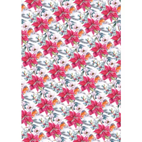 Ciao Bella Vellum papírkészlet A4 - Dear Santa - Vellum Paper Patterns (1 csomag)